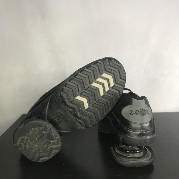 Z-COIL Back Pain Relief Coil Comfort Orthotic Spring Shoes Men’s Size 12 Black - Picture 5 of 5